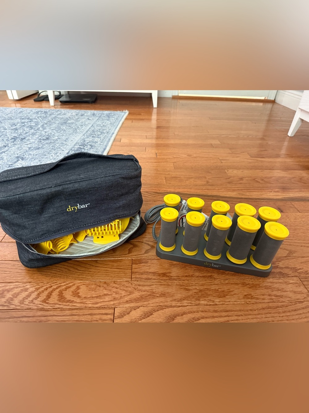 Dry bar heated rollers